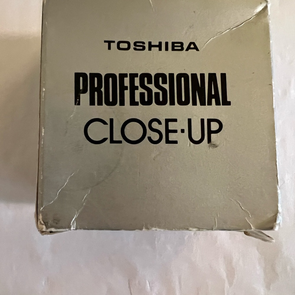 Vintage Toshiba Professional Close Up Camera Lens